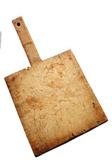 Wood Cutting Board Isolated on White