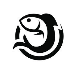 Illustration Vector Graphic of Fish Restaurant logo design