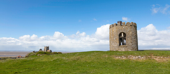 Uphill Windmill Tower (Uphill Beacon), Weston-super-Mare
