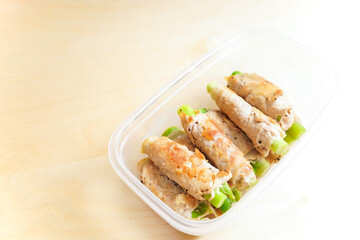 野菜肉巻き