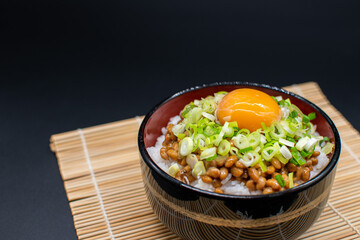 ヘルシーな納豆ご飯