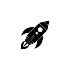 rocket icon set, rocket vector symbol illustrations