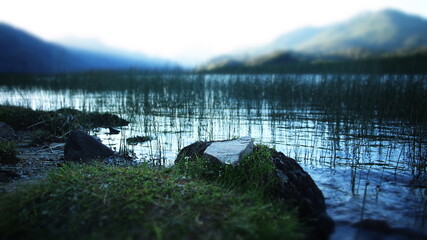 lake in the mountain