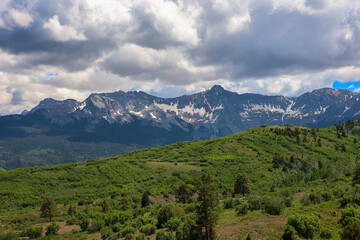 Fototapeta na wymiar Colorado Summer Landscape