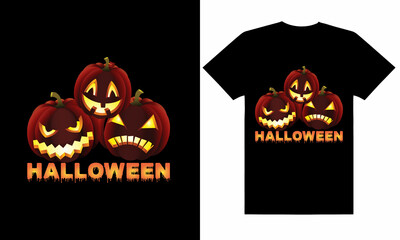 Best Halloween T-shirt Design Vector