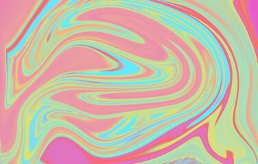 Modern colorful flow background. Wave color Liquid shape. Abstract design.Color Dynamic. Liquid Screen series. Abstract arrangement of vibrant flow of hues and gradients suitable for projects on art, 