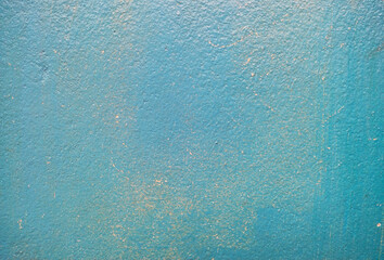 Old concrete wall in blue tones