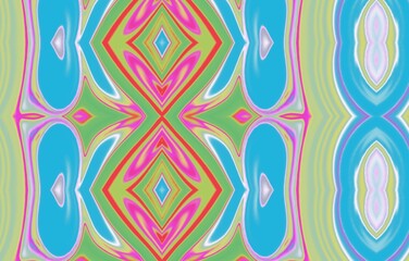 Geometric ethnic pattern seamless design for background or wallpaper.Seamless pattern with stylized leaves.