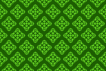 Abstract Flower geometric pattern. Seamless vector background. gold ornament. Ornament for fabric, wallpaper, packaging. Decorative print