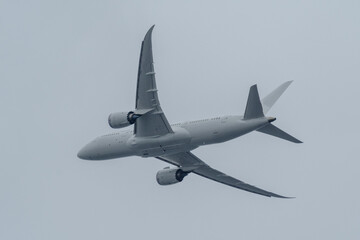 羽田空港から飛び立った飛行機