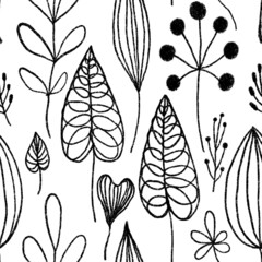 Fototapeta premium seamless floral pattern