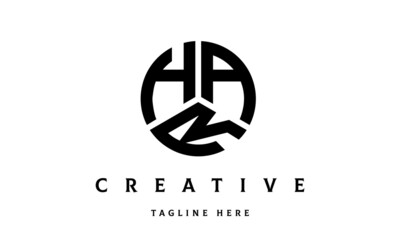 HAR creative circle three letter logo