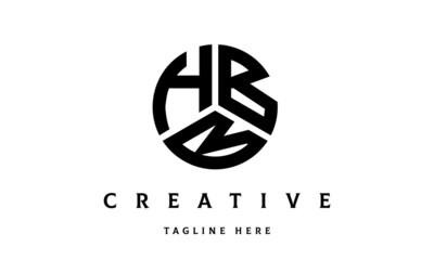HBB creative circle three letter logo