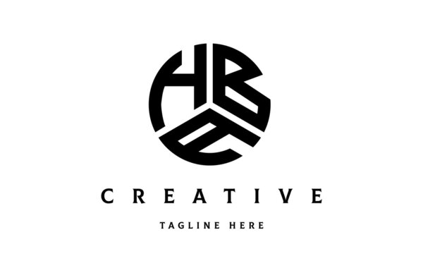 HBA creative circle three letter logo