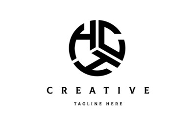 HCH creative circle three letter logo