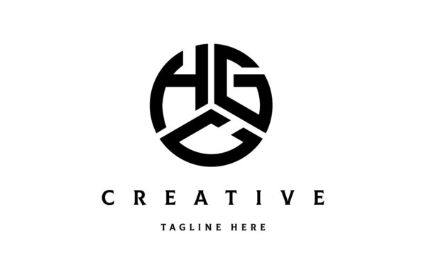 HGC creative circle three letter logo