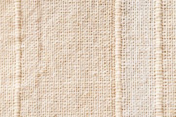 Burlap sack background.