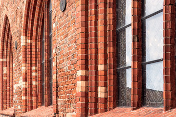 Gothic windows in the castle of Pomeranian dukes in Darłowo © LOGORYTM