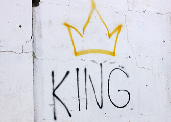 King graffiti 