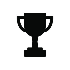 Сup vector icon. winner illustration sign. champion symbol or logo.