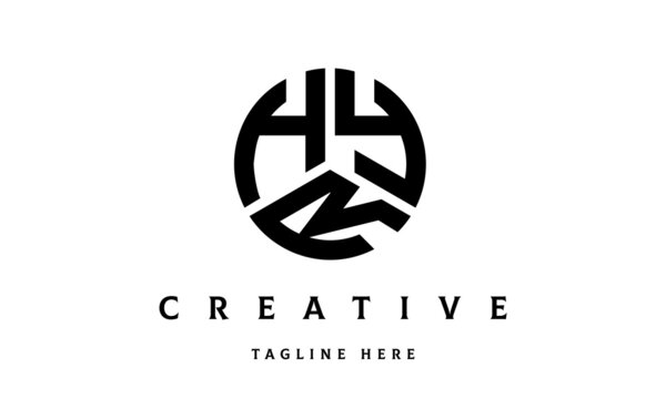 HYR creative circle three letter logo