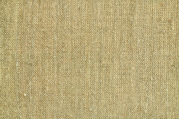 Linen canvas background. Unprimed linen canvas for painting.