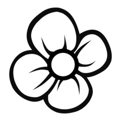 flower hand drawn illustration