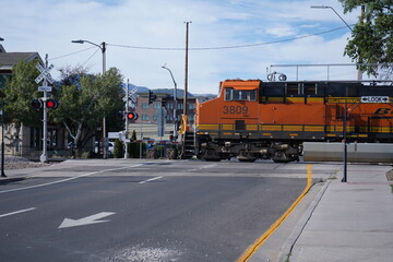 アリゾナ州フラッグスタッフの線路と鉄道