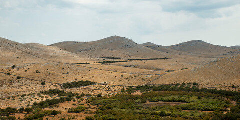 panorama of the mountains
