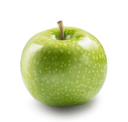 Green apple, isolated on white background