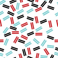 Simple pattern with geometric shapes