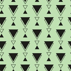 Simple pattern with geometric shapes