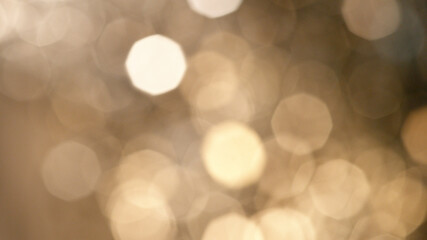 Abstract blur golden background