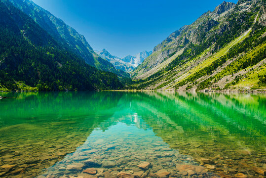 Splendides couleurs du Lac de Gaube