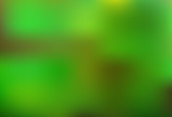 Light Green vector bokeh template.