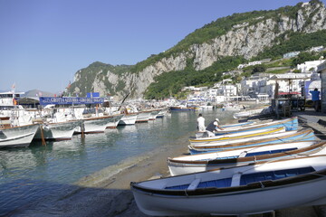 Fototapeta na wymiar porto di Capri