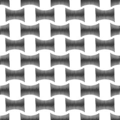 Steel spring pattern seamless background texture repeat wallpaper geometric vector