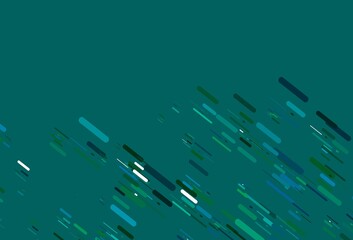 Light Blue, Green vector layout with flat lines.