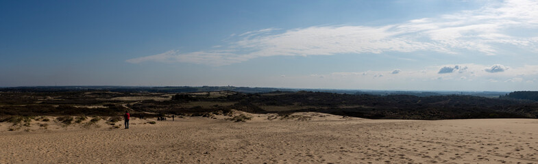 Naklejka premium panorama look over the heath