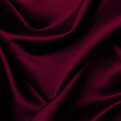 Obraz premium Burgundy wrinkled suede velvet fabric texture