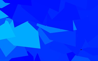 Dark BLUE vector layout with lines, triangles.