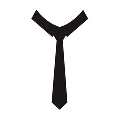 tie and collar. vector illustration for logo, icon or sticker