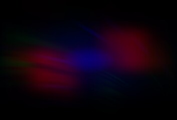 Dark Blue, Red vector colorful blur backdrop.