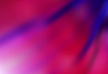 Dark Purple, Pink vector blurred and colored pattern.