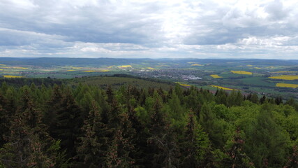 Naturpark Solling Strutberg Luftbild