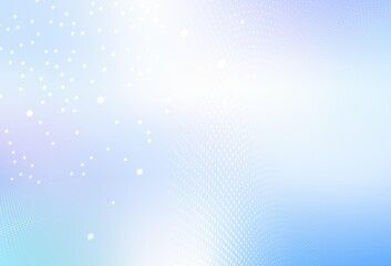 Light Pink, Blue vector Illustration with set of shining colorful abstract circles.