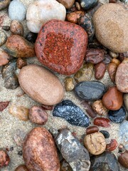 stones on the beach