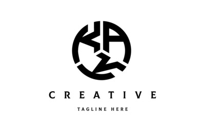 KAK creative circle three letter logo