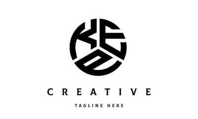 KEP creative circle three letter logo