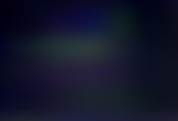 Dark BLUE vector blurred shine abstract template.